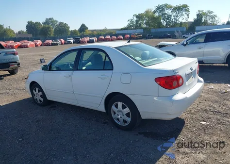 2007 Toyota Corolla Le z USA, uszkodzony, nr VIN 2T1BR32E07C801066